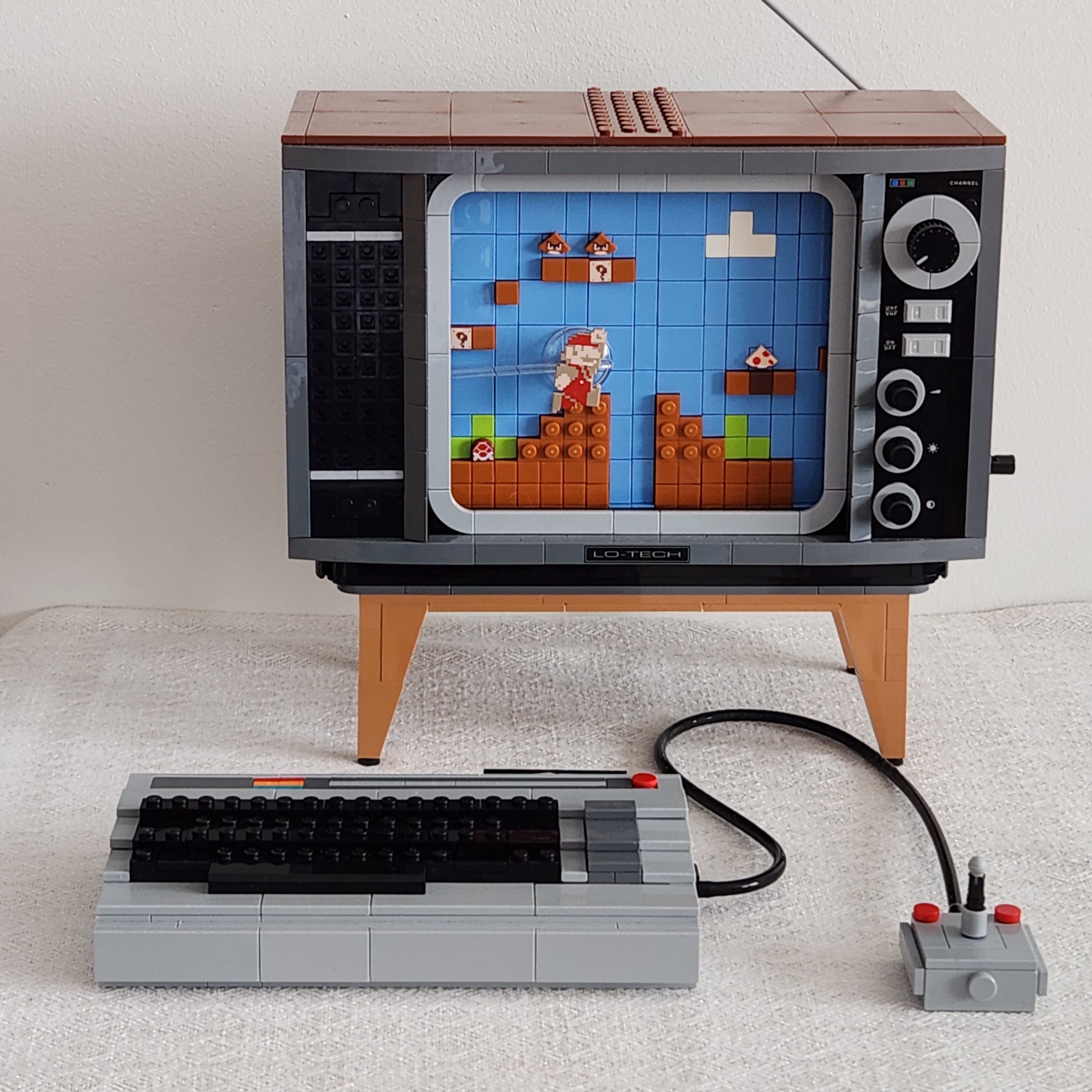 C64 rebuild of the 71374 NES Lego set - by Stig Synnes 2024